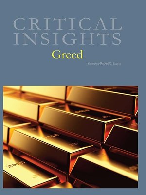 cover image of Critical Insights: Greed